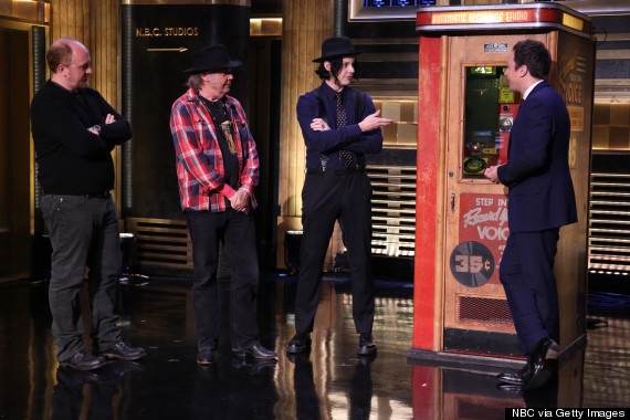 neil young jack white jimmy fallon