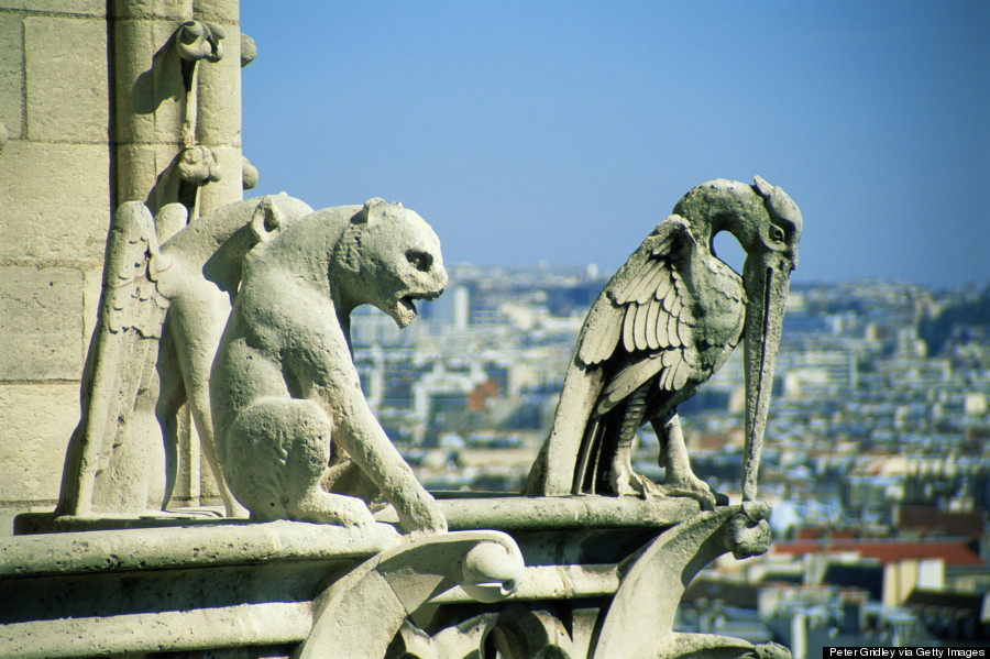 download notre dame cathedral gargoyles history