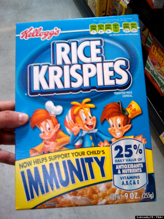 rice krispies box