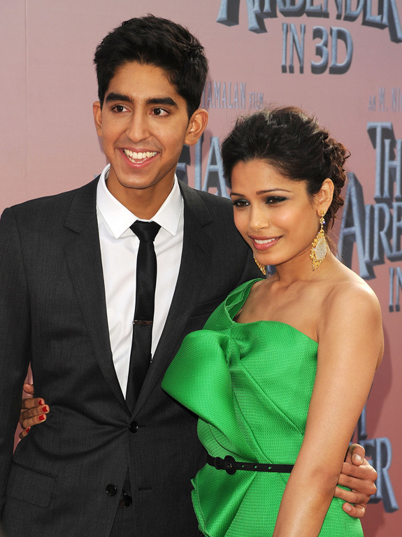 freida pinto and dev patel