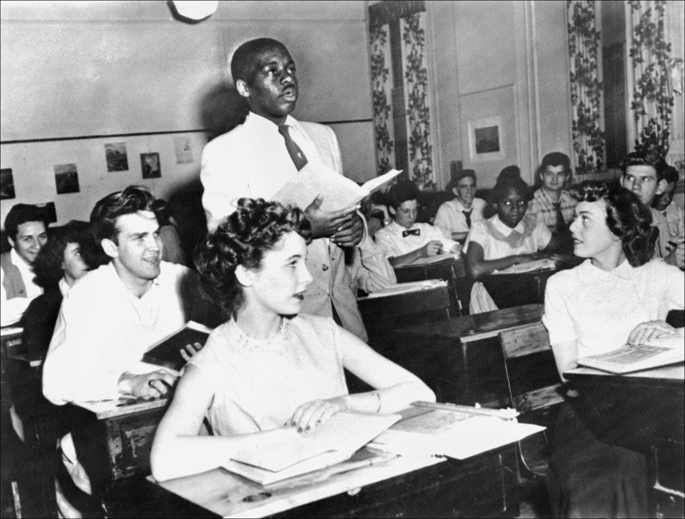 The Iconic Photos Taken After The Brown v. Board Of Education Decision