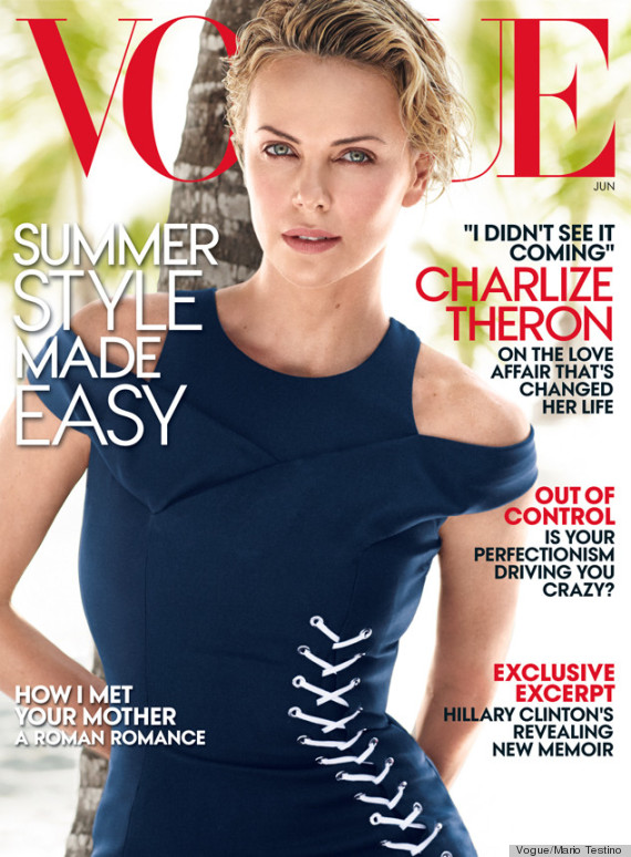 charlize theron vogue