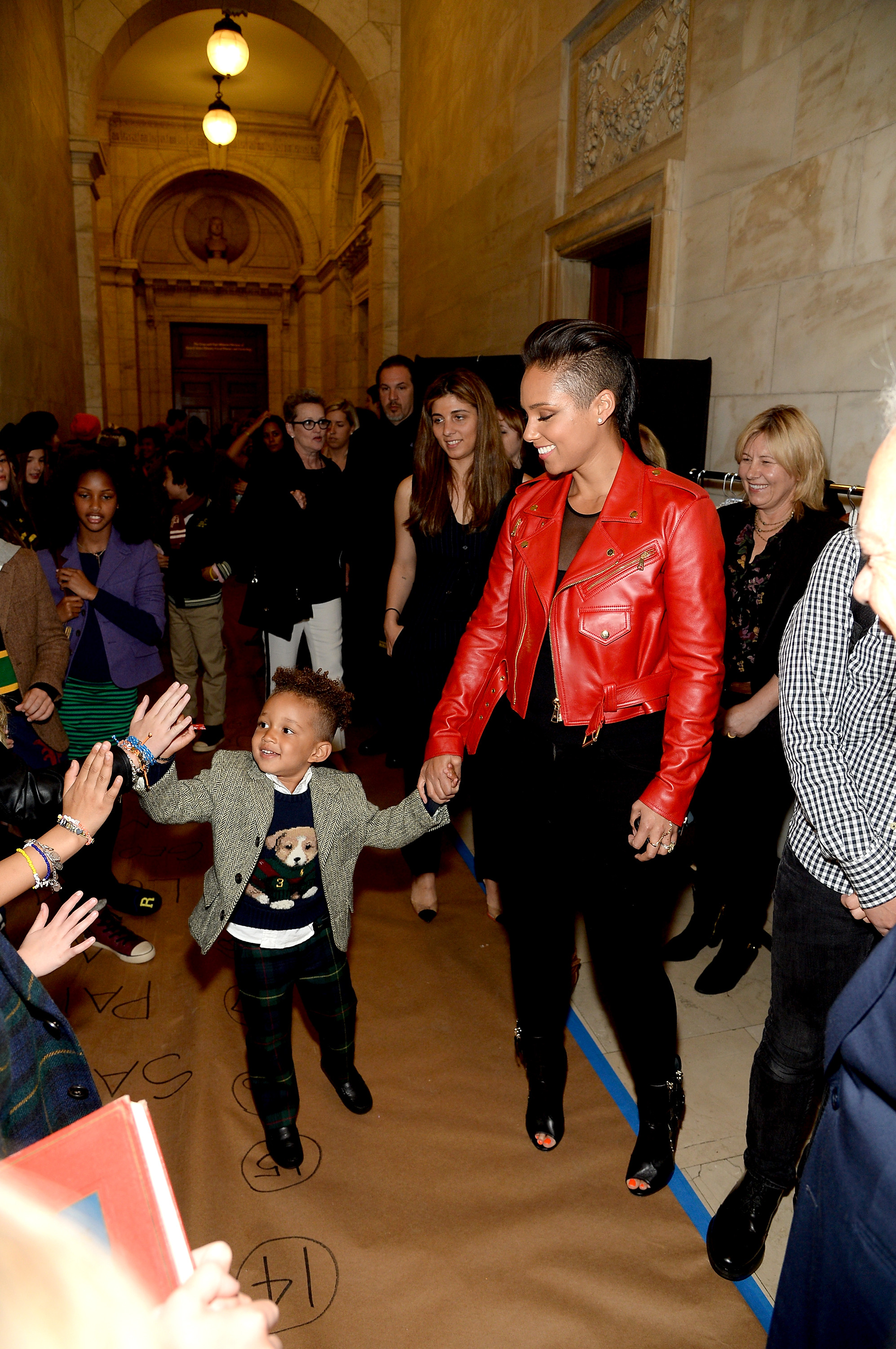 Swizz Beatz's son makes runway debut in Paris