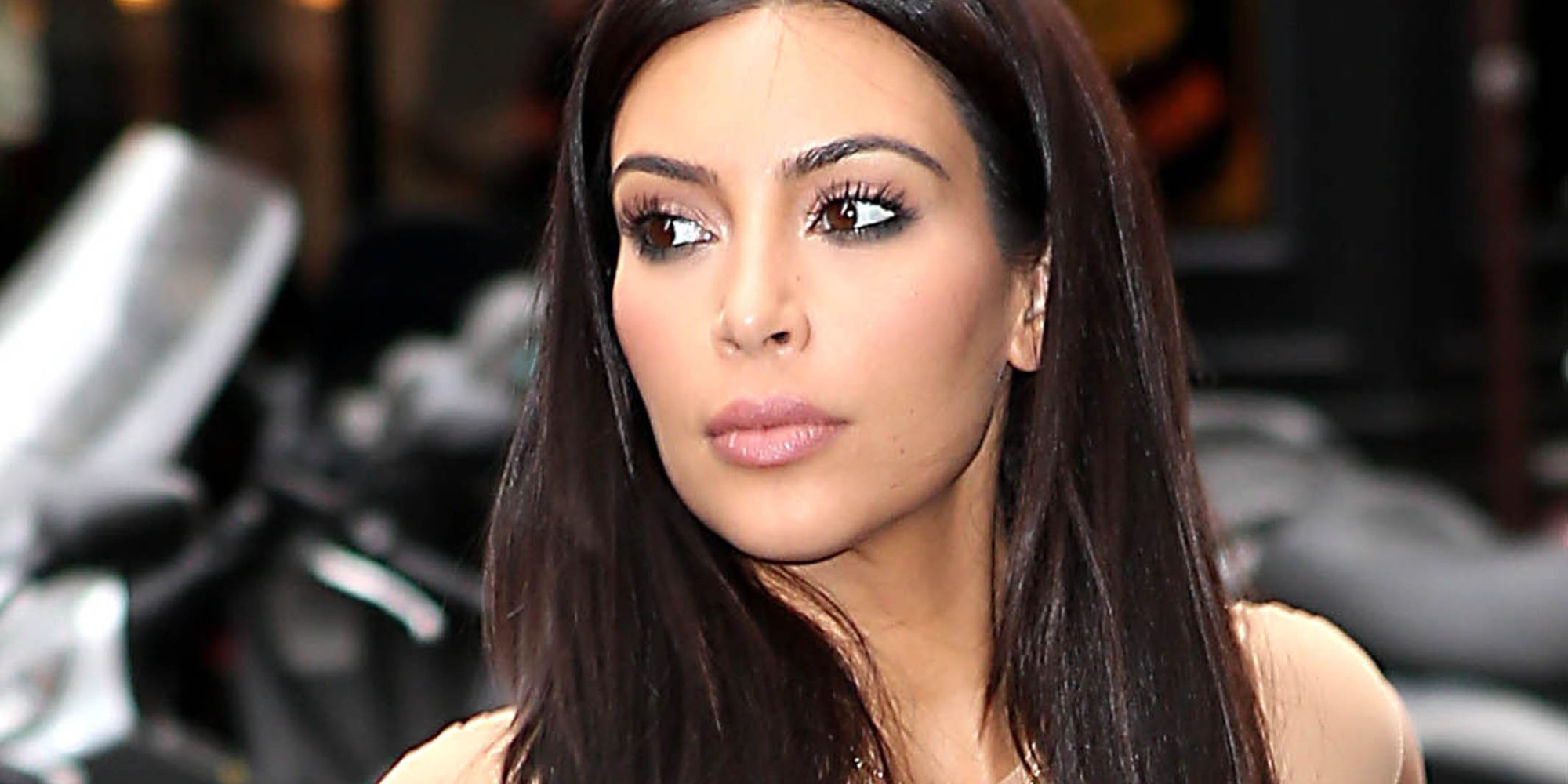 Kim Kardashian's Nude Top Will Make You Do A Double Take | HuffPost