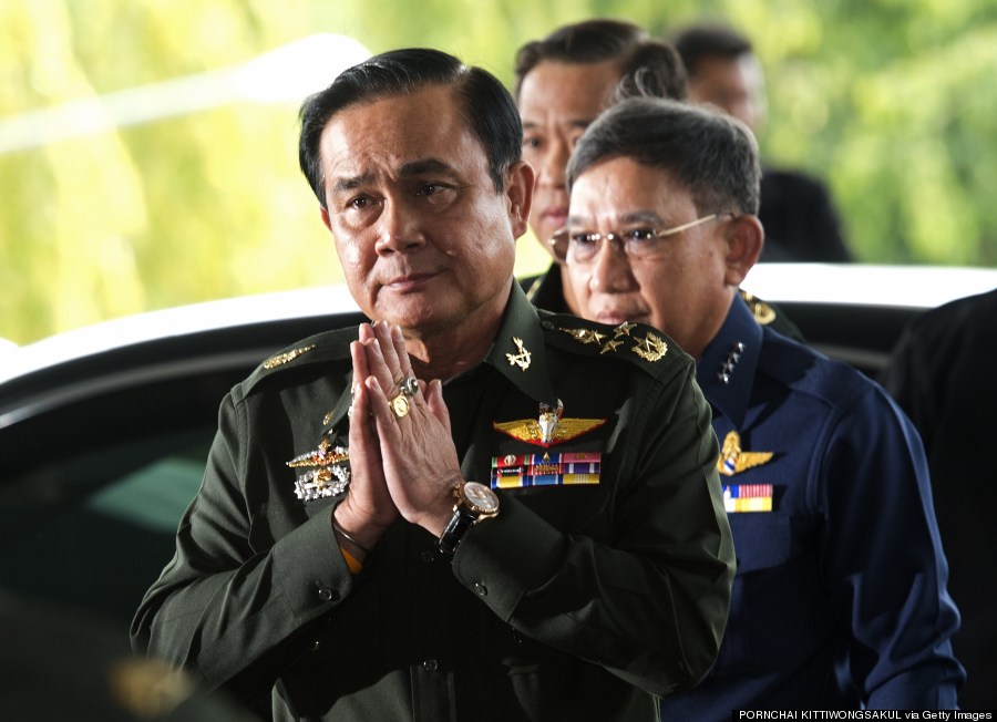 Military Coup in Thailand Thursday May 22nd 2014 pictures