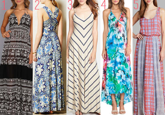 flowing summer maxi dresses