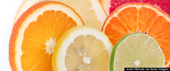 orange grapefruit lemon