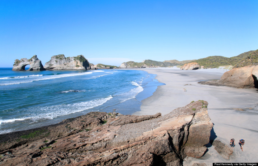 wharariki beach