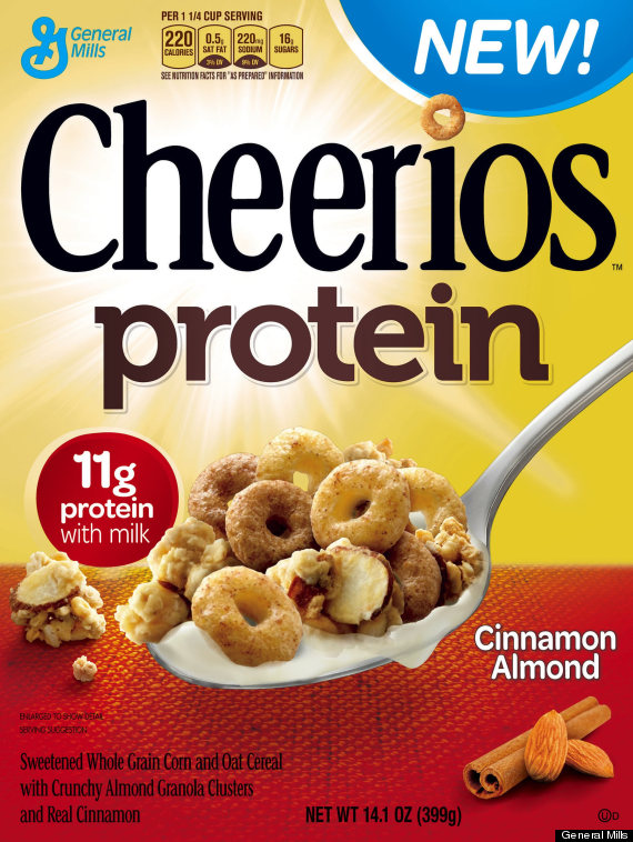 cinnamon almond cheerios protein