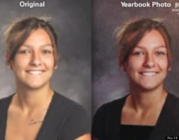 yearbook photos altered