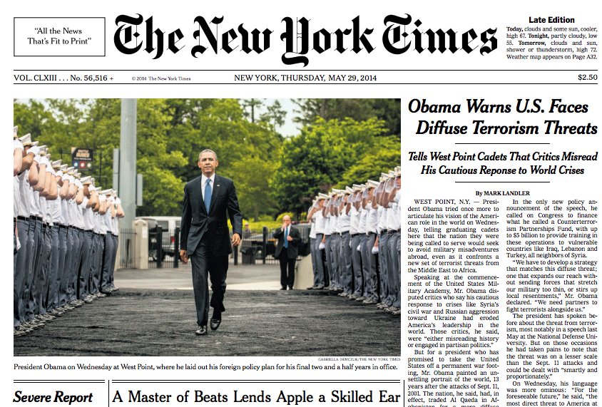 nytimes news lead