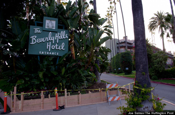 beverly hills hotel exterior