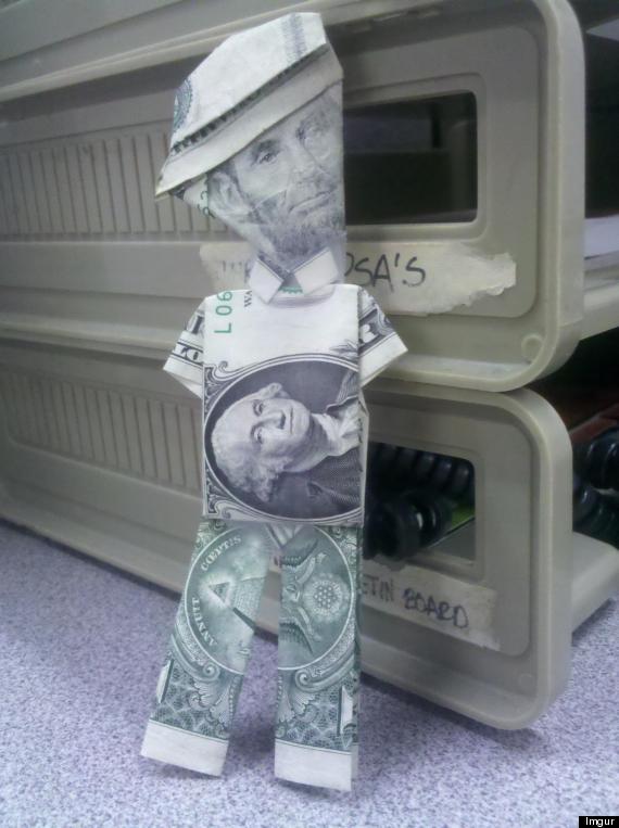 abe lincoln money man