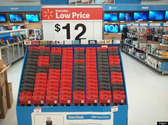 pie walmart display