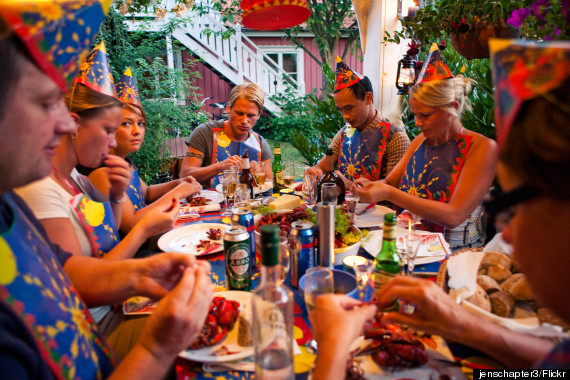 crayfish party sweden