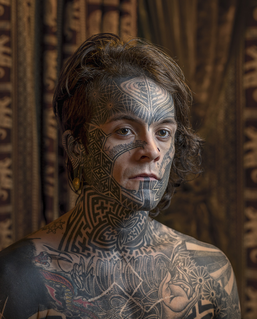 Striking Photos Of Inked Individuals Who Proudly Don Face Tattoos   HuffPost Entertainment