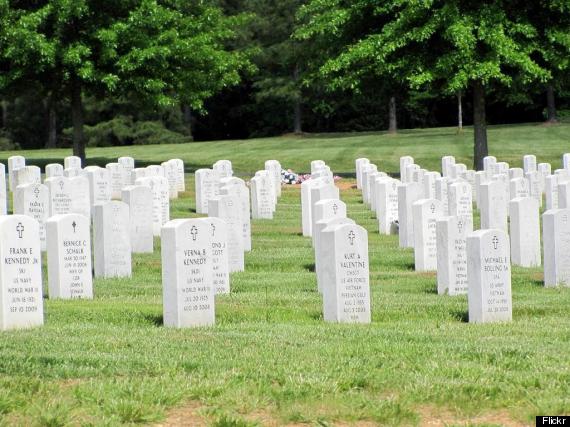 a cemetery