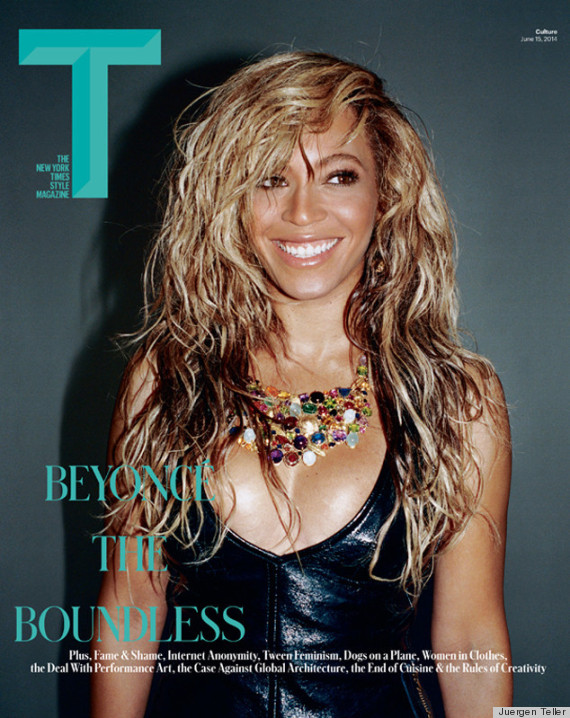 beyonce t magazine