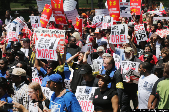 mcdonalds protests