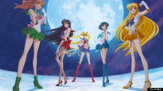 sailor moon crystal group