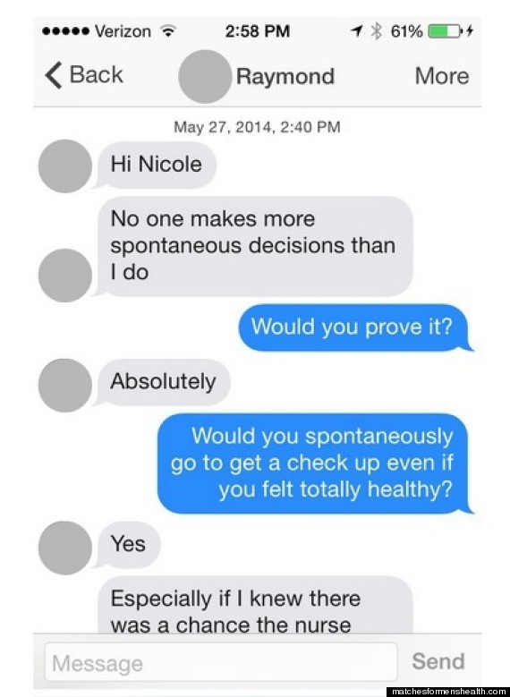 Nurse Nicole Urges Horny Tinder Dudes To See A Doctor Huffpost Impact