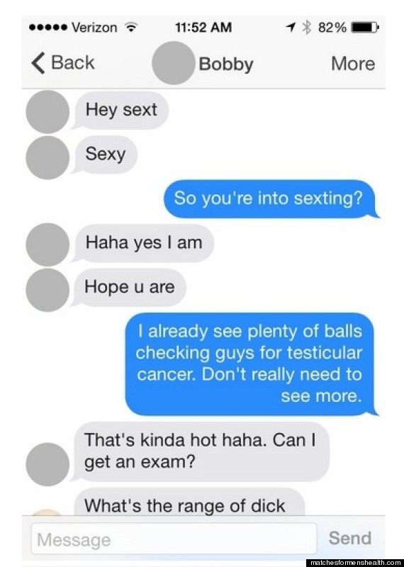 Nurse Nicole Urges Horny Tinder Dudes To See A Doctor Huffpost