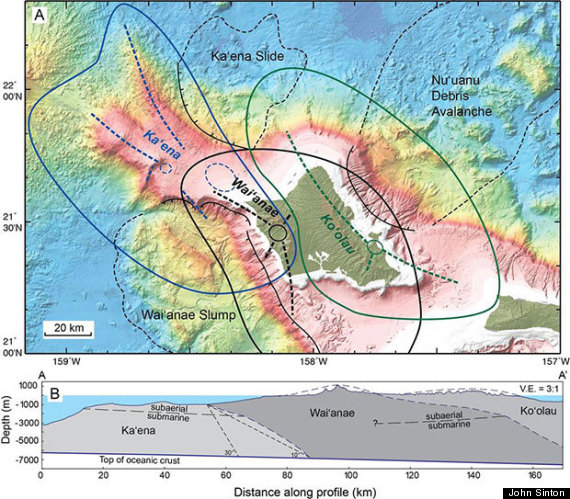 kaena volcano