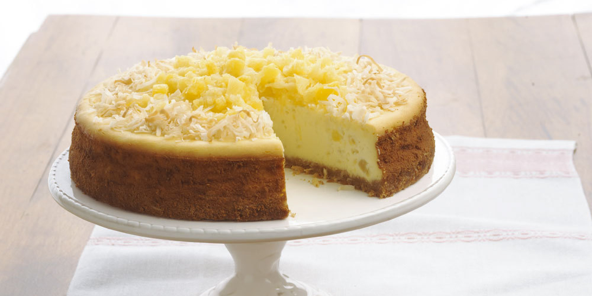 Pina Colada Cheesecake