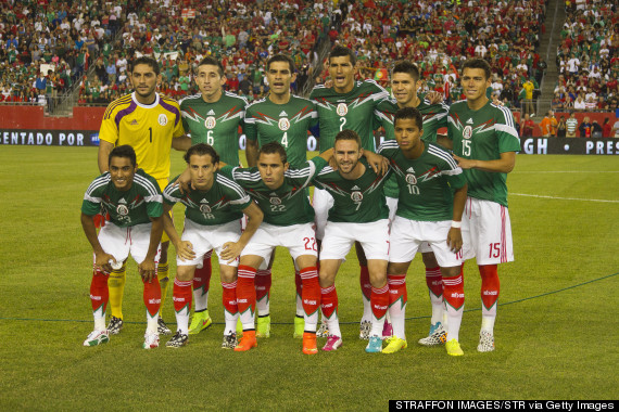 mexican team portrait