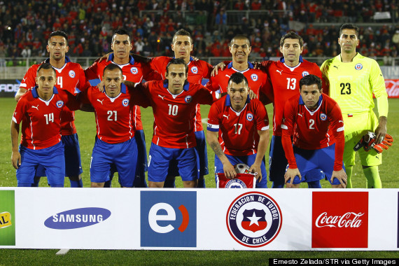 chilean team portrait