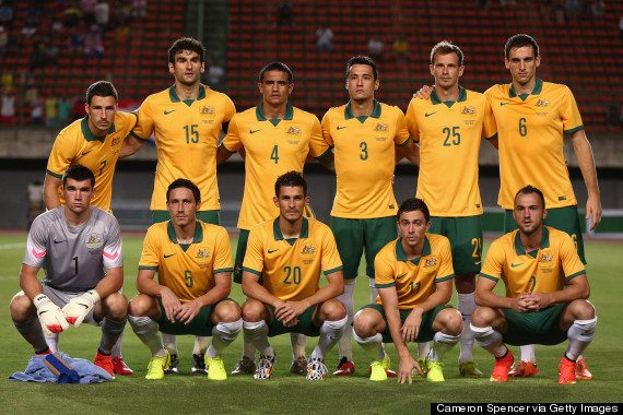 australian team portrait