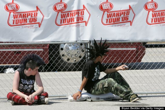 vans warped tour spectators