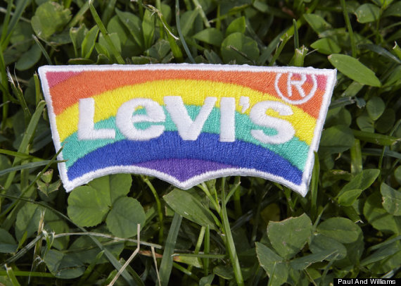 levi's gay pride shirt