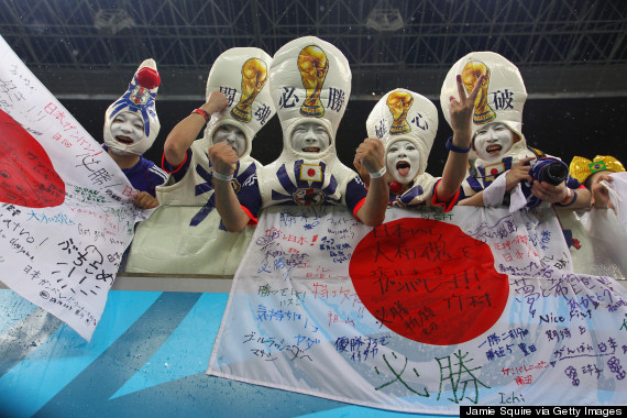 japanese soccer fans