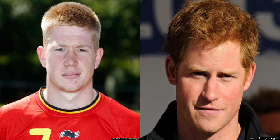 kevin de bruyne and prince harry