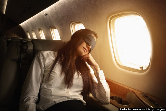 airplane sleep