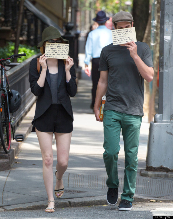 Emma Stone and Andrew Garfield Use The Paparazzi to Promote