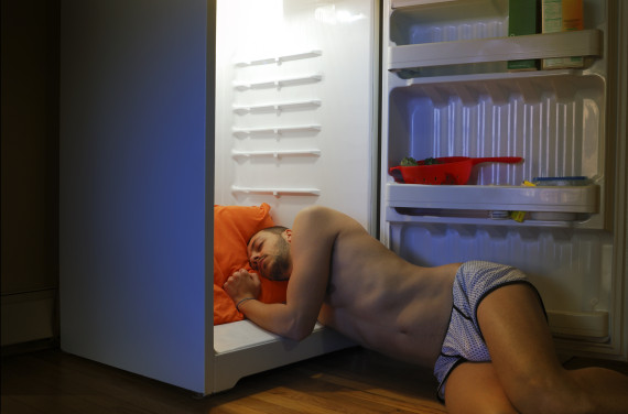 sleepingfridge