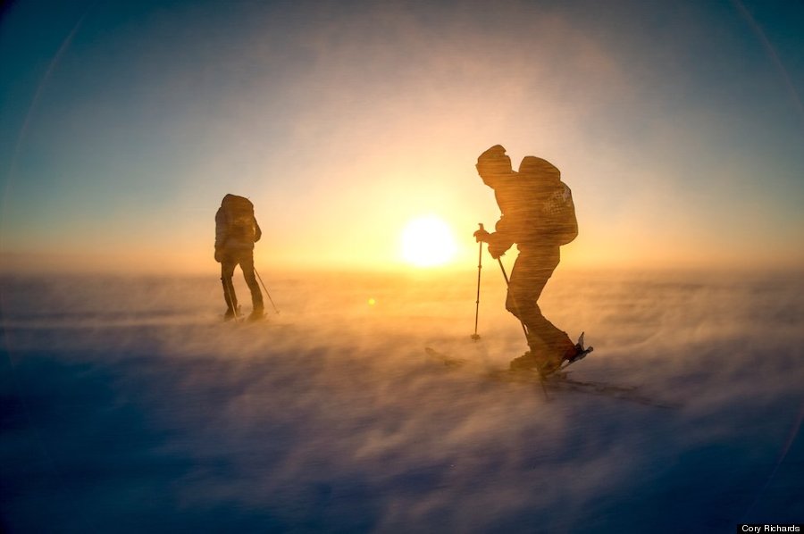 sunset hike