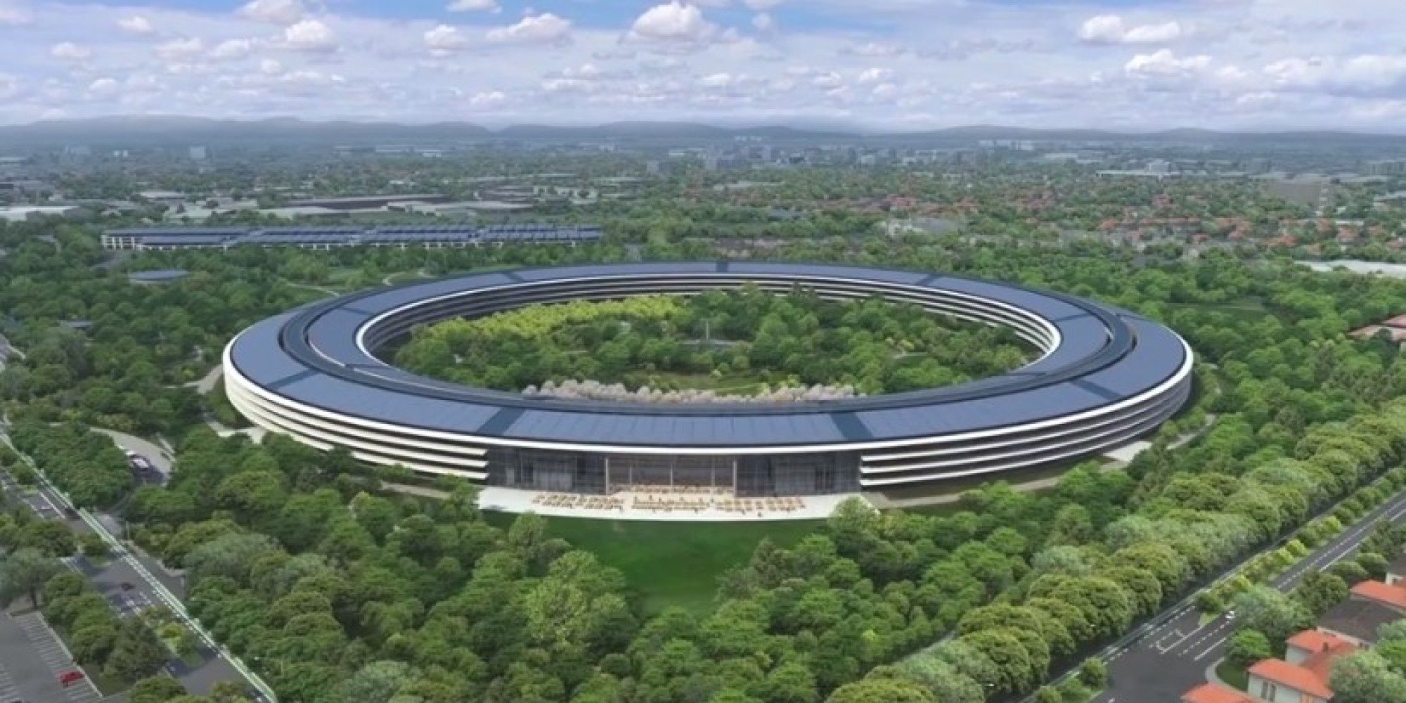 VIDÉO. Campus Apple: Découvrez la première vue 3D du bâtiment