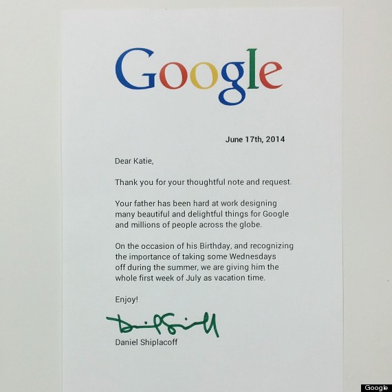 google letter