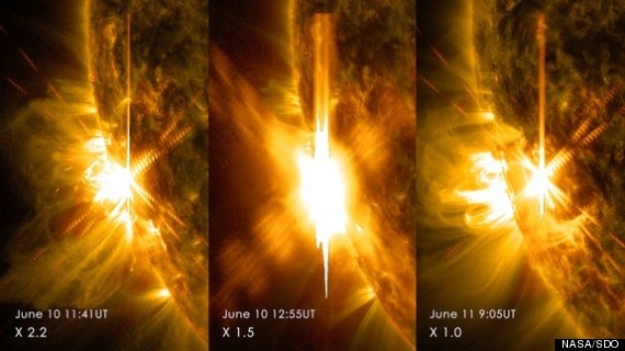 sun xclass solar flares