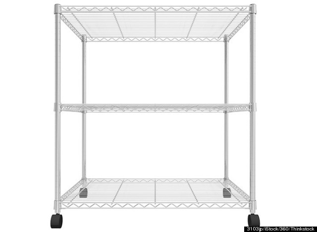 metal bakers rack