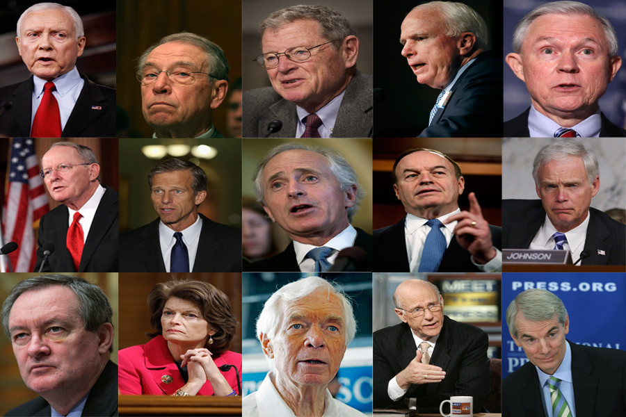 Here Are The (Mostly) Old White Men Who Will Be Running The Senate If The  GOP Takes Over | HuffPost Latest News