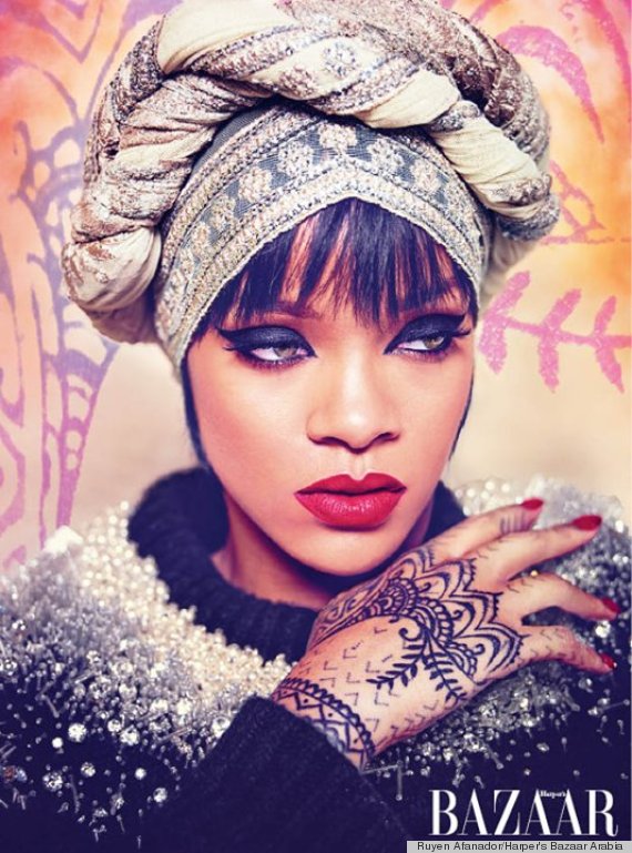 rihanna harpers bazaar arabia