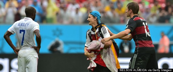 german fan who invaded the pitch