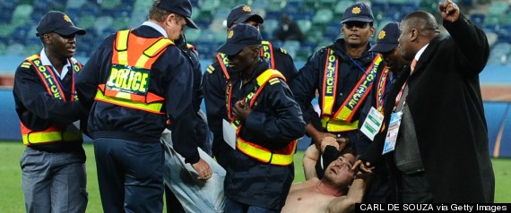 german fan who invaded the pitch