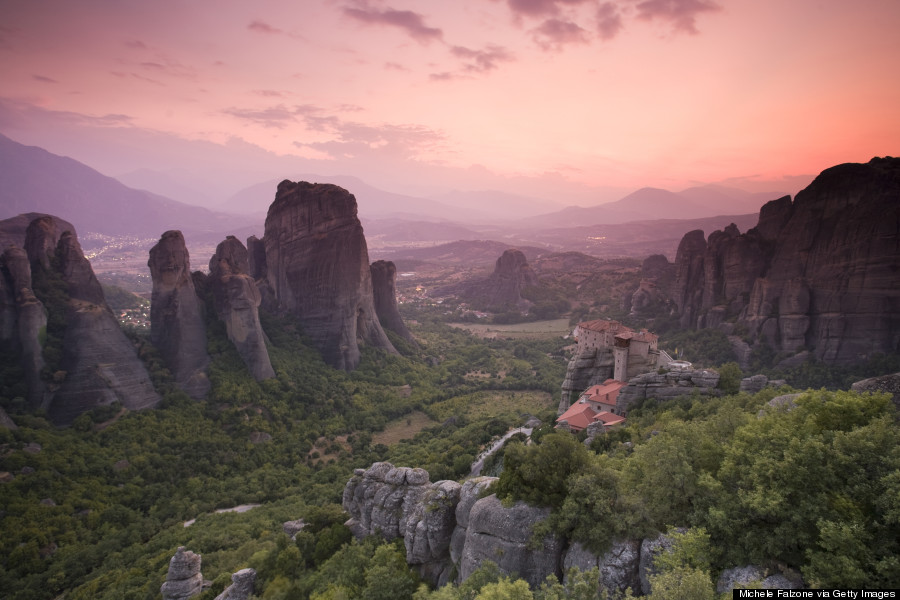 Meteora, The Real Life 'Eyrie,' Deserves A Spot On Your Bucket List