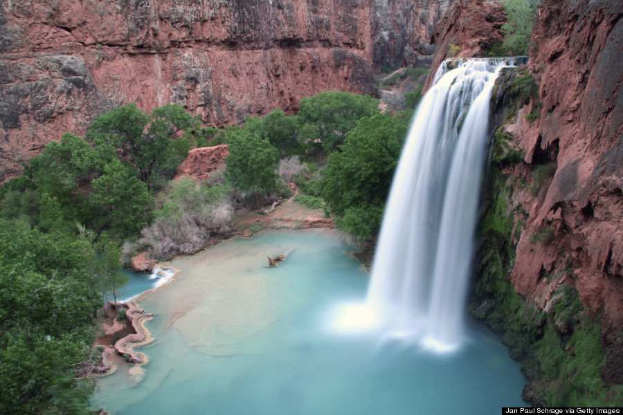 grand canyon waterfalls