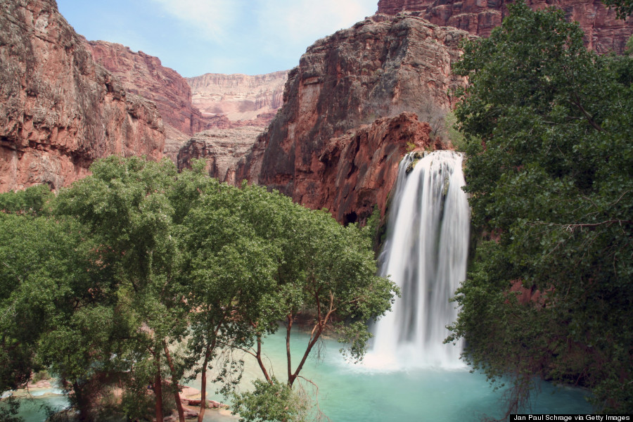 grand canyon waterfalls